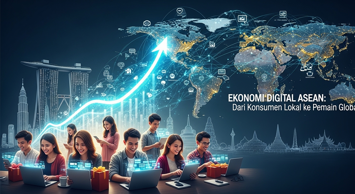 Ekonomi Digital ASEAN: Dari Konsumen Lokal ke Pemain Global